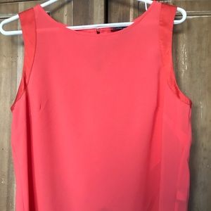 Bebe coral top, size M